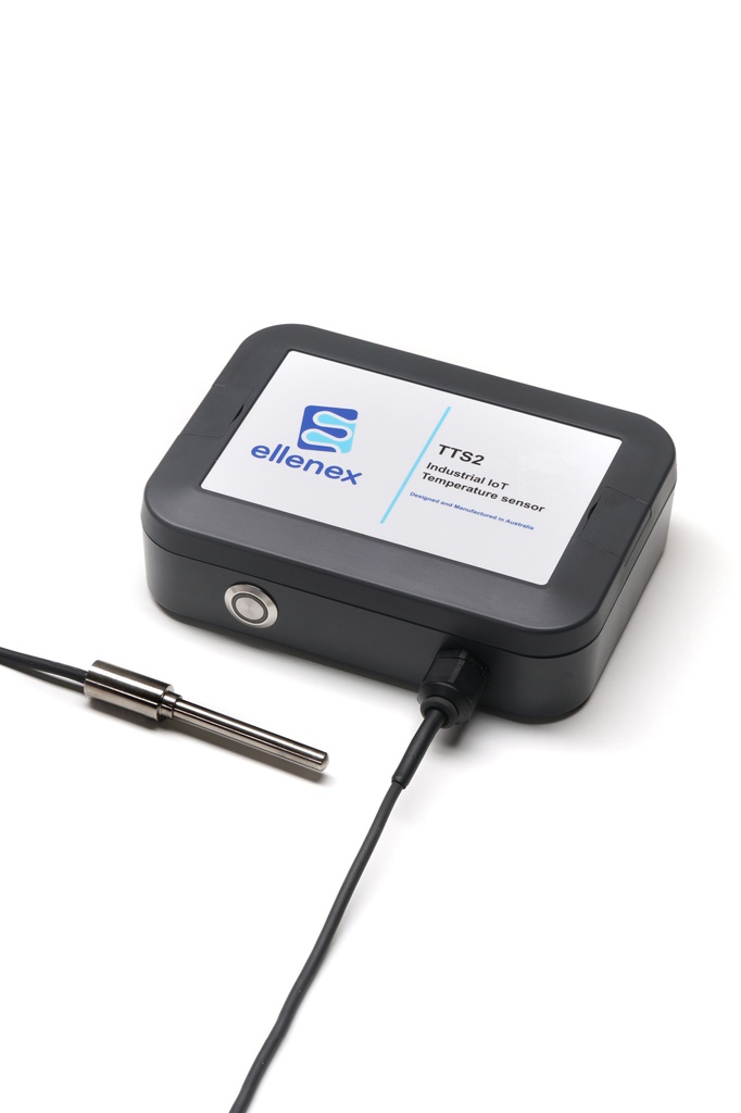 Ellenex - TTS2-L LoRaWAN Operated Low Power Temperature Transmitter for Liquid and Gas Media