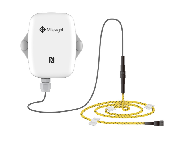 Milesight EM300 ZLD Leakagesensor with rope and Temperature/Humidity