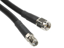 ASMA500B058L13 Siretta Male SMA to Female SMA Coaxial Cable, LLC200A, 50 Ω, 20m